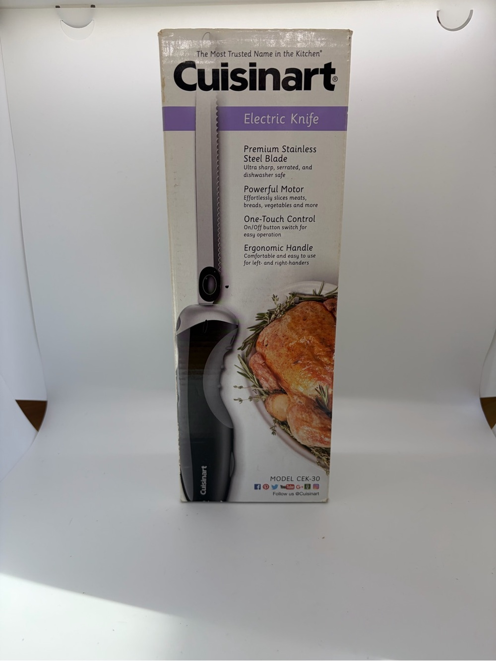 Cuisinart Electric Knife Model CEK-30 – NIB New In Box